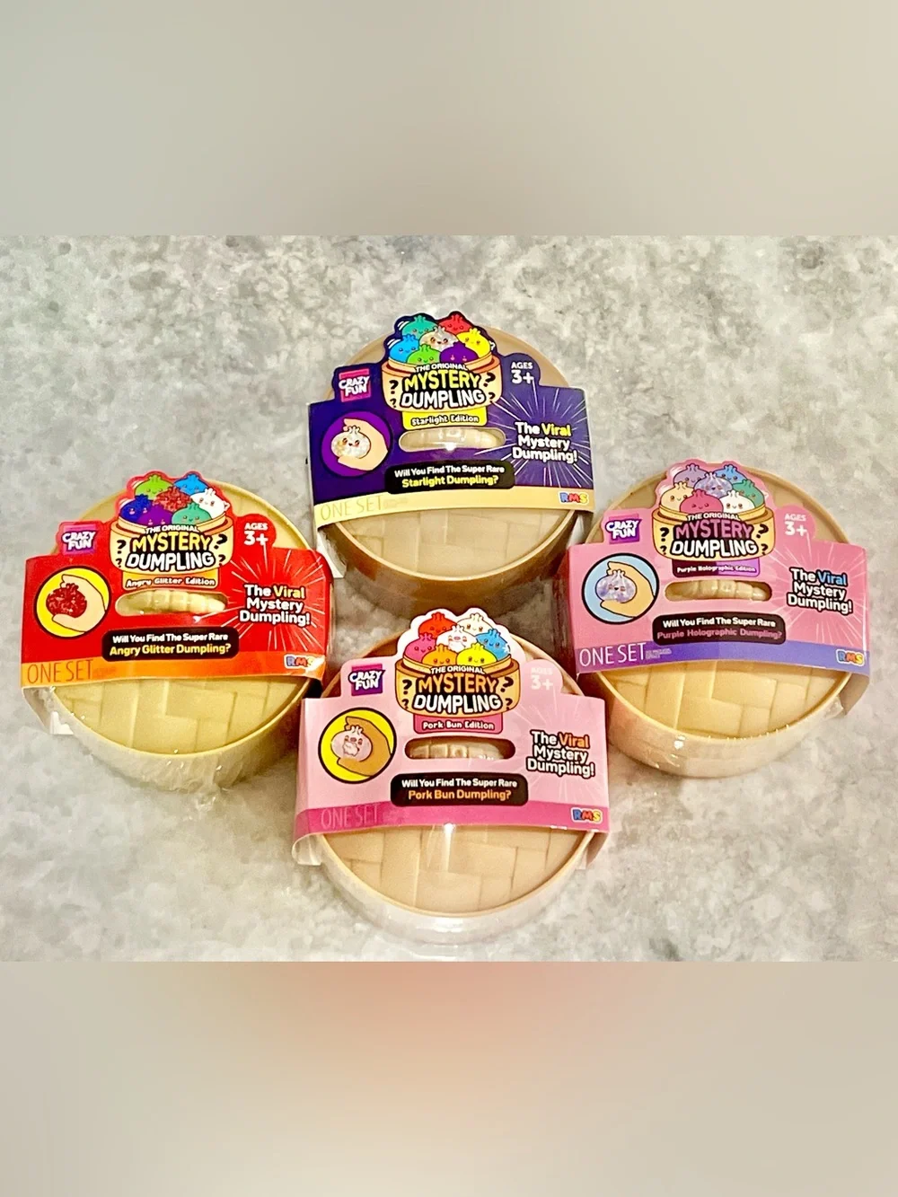 RMS The Original Mystery Dumpling ULTIMATE Bundle Set of 4 Dumplings